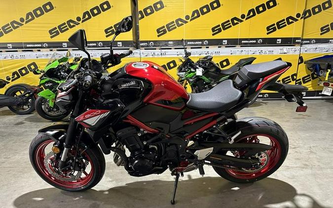 2024 Kawasaki Z900 ABS Candy Persimmon Red/Ebony