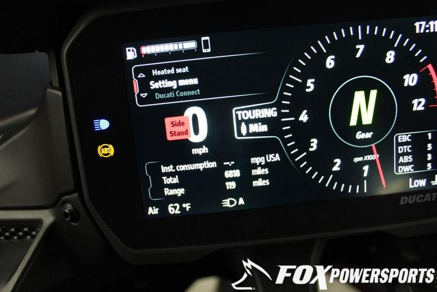 2023 Ducati Multistrada V4 Rally Brushed Aluminum & Matte Black