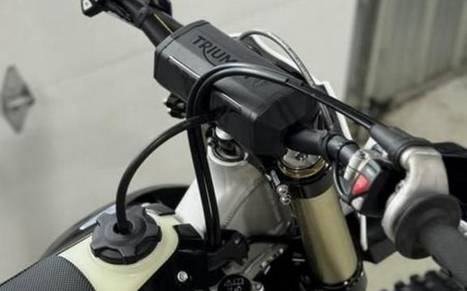 2026 Triumph TF 250-C Jet black/ Pure white