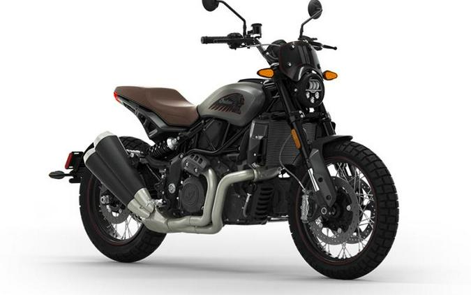 2022 Indian Motorcycle® FTR Rally Titanium Smoke