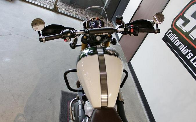 2019 Triumph Scrambler 1200 XE Fusion White