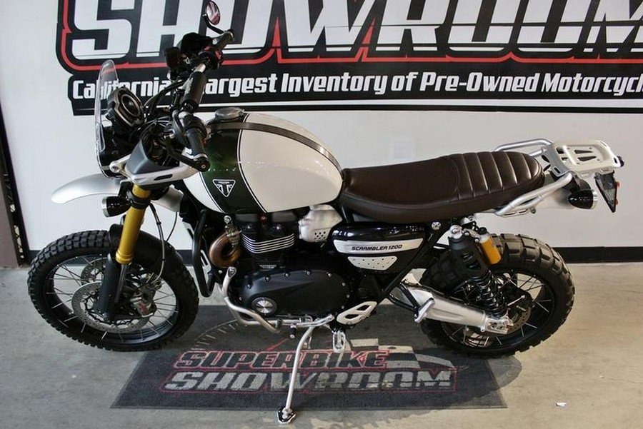 2019 Triumph Scrambler 1200 XE Fusion White