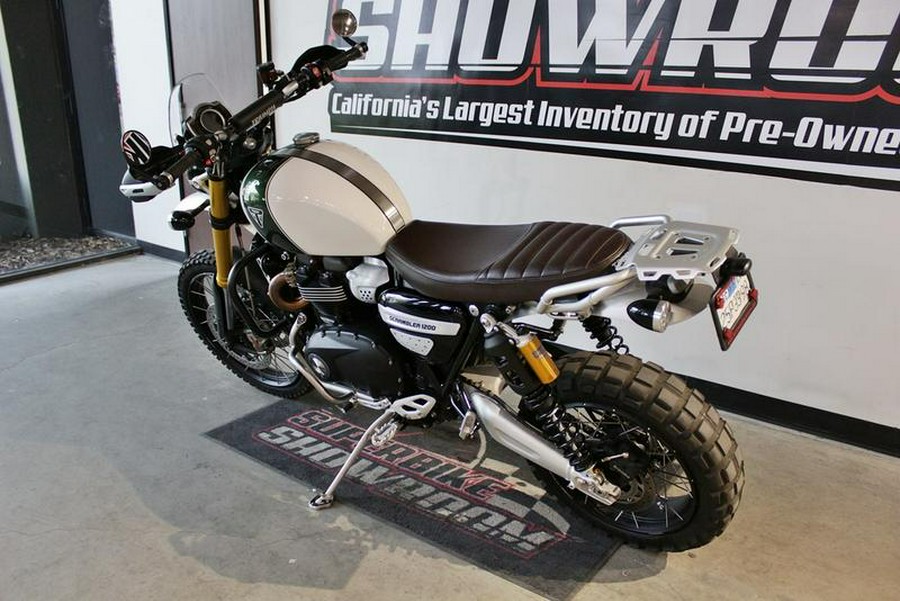 2019 Triumph Scrambler 1200 XE Fusion White