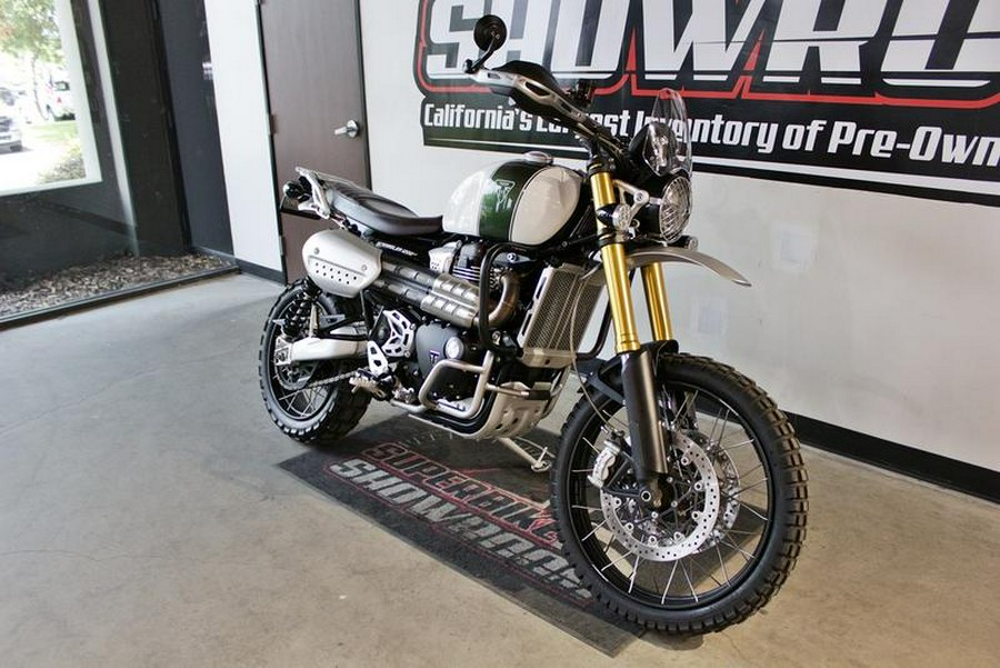 2019 Triumph Scrambler 1200 XE Fusion White