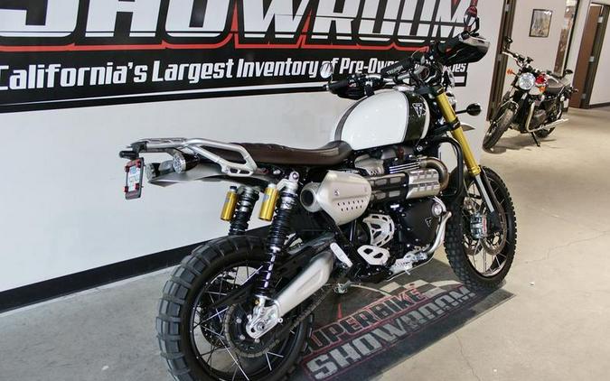 2019 Triumph Scrambler 1200 XE Fusion White