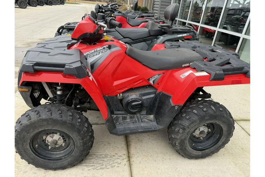 2017 Polaris SPORTSMAN 570 EPS INDY RED