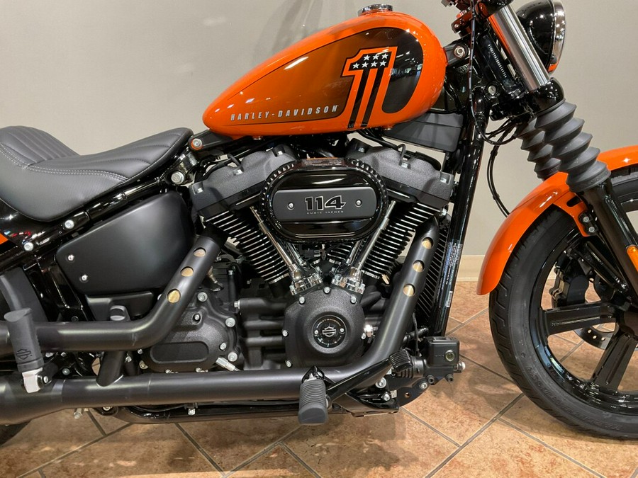 2024 Harley-Davidson Street Bob 114 Baja Orange FXBBS