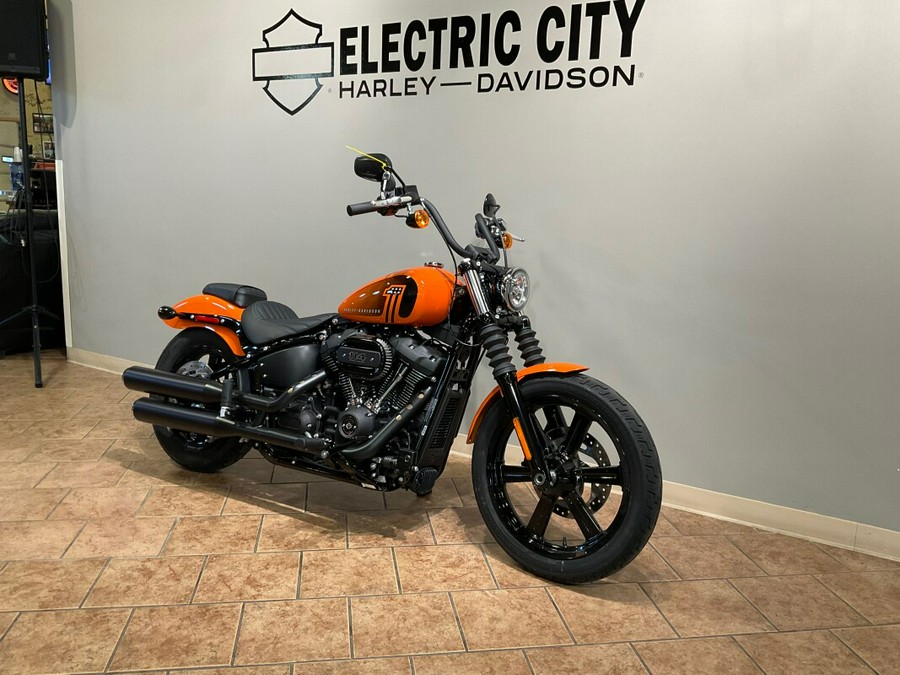 2024 Harley-Davidson Street Bob 114 Baja Orange FXBBS