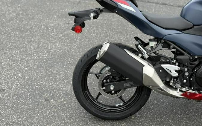 2026 Kawasaki Ninja 500 ABS Metallic Matte Twilight Blue ABS Metallic Yellowish GreenEbony