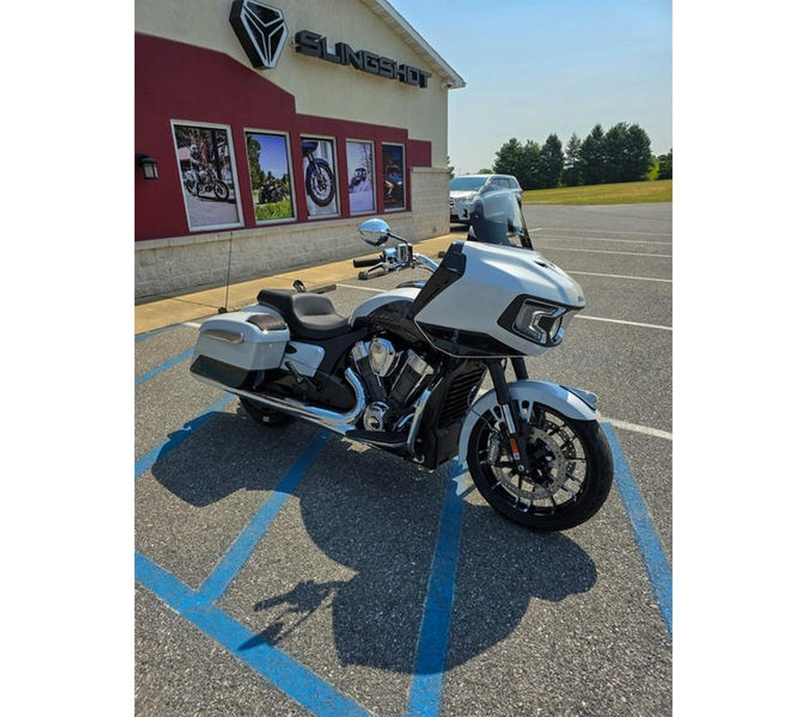 2024 Indian Motorcycle® Challenger® Limited with PowerBand Audio Package Ghost White Metallic