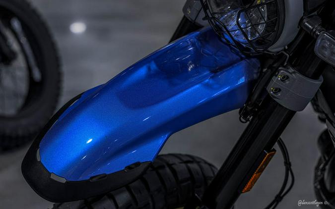 2022 Ducati Scrambler Desert Sled Sparking Blue