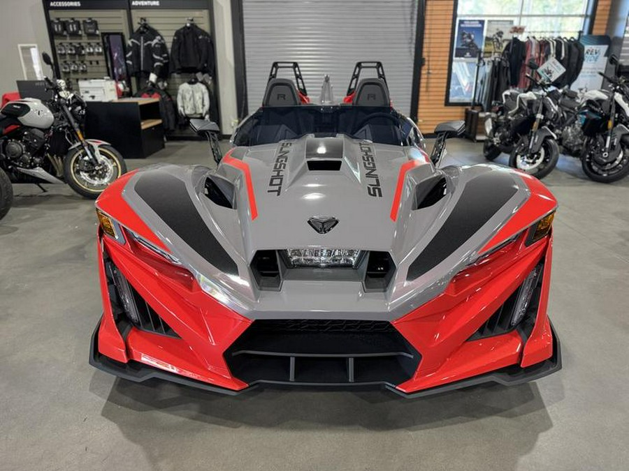 2026 Polaris Slingshot® R Manual Radiant Gray with Indy Red Pearl