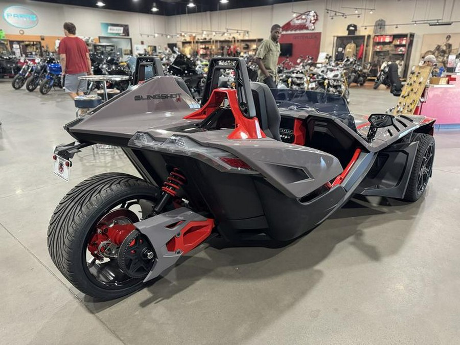 2026 Polaris Slingshot® R Manual Radiant Gray with Indy Red Pearl
