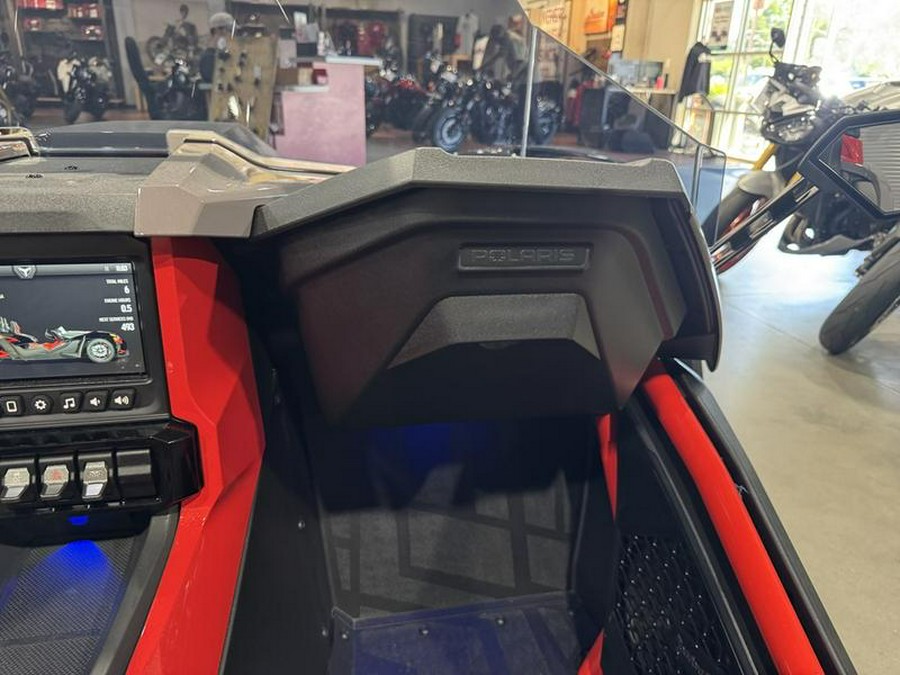 2026 Polaris Slingshot® R Manual Radiant Gray with Indy Red Pearl