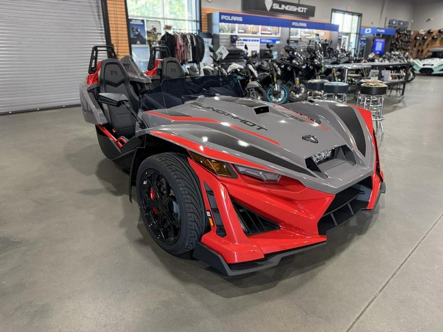 2026 Polaris Slingshot® R Manual Radiant Gray with Indy Red Pearl