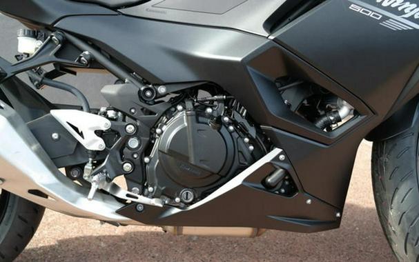 2026 Kawasaki Ninja 500 ABS Metallic Flat Spark Black