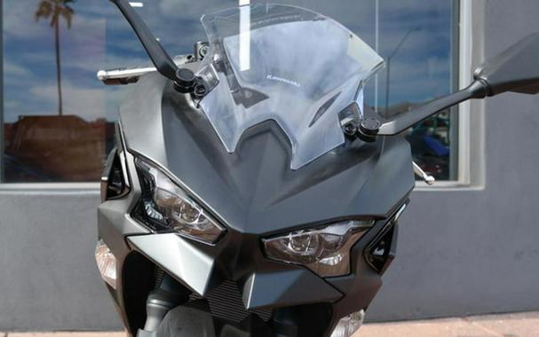 2026 Kawasaki Ninja 500 ABS Metallic Flat Spark Black