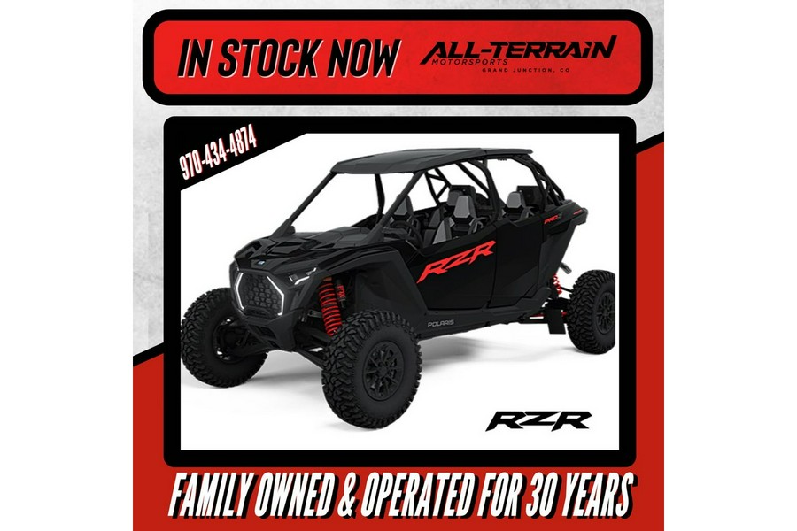 2025 Polaris Industries RZR Pro S 4 Ultimate - Onyx Black