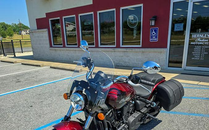 2025 Indian Motorcycle® Super Scout® Maroon Metallic with Graphics