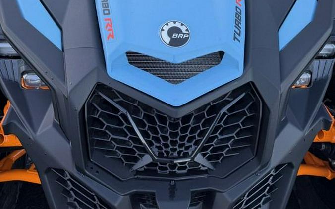 2026 Can-Am® Maverick X3 MAX DS Turbo RR Scandi Blue & Orange Crush