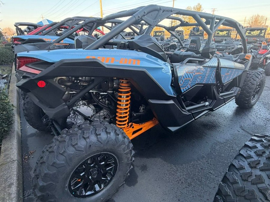 2026 Can-Am® Maverick X3 MAX DS Turbo RR Scandi Blue & Orange Crush
