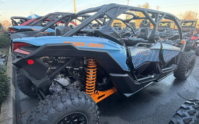 2026 Can-Am® Maverick X3 MAX DS Turbo RR Scandi Blue & Orange Crush