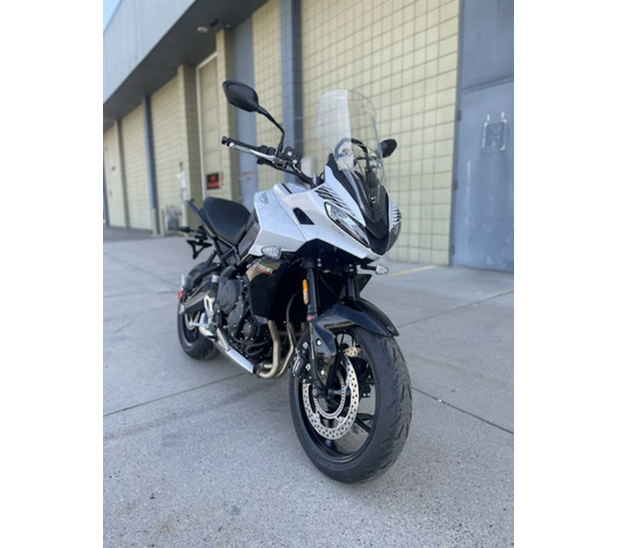 2024 Triumph Tiger Sport 660 Snowdonia WhiteJet Black