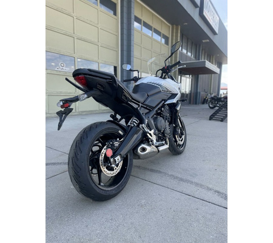 2024 Triumph Tiger Sport 660 Snowdonia WhiteJet Black