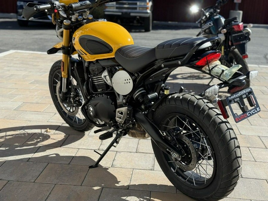 2026 Triumph Scrambler 400 XC Racing Yellow