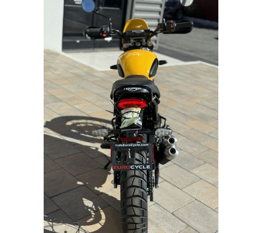 2026 Triumph Scrambler 400 XC Racing Yellow