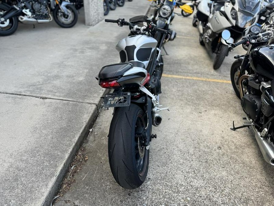 2018 Triumph Street Triple R Matte Aluminium Silver