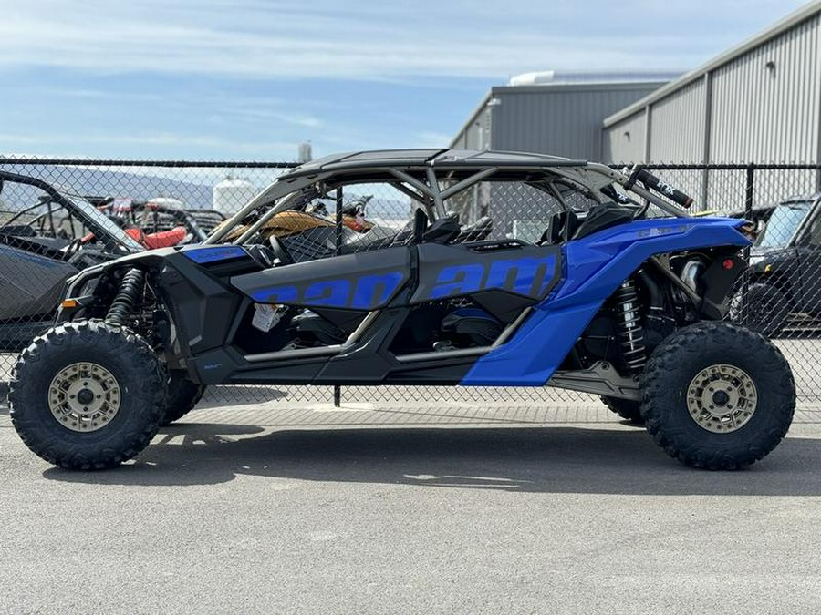 2024 Can-Am® Maverick X3 MAX X rs Turbo RR with Smart-Shox Dazzling Blue & Carbon Black