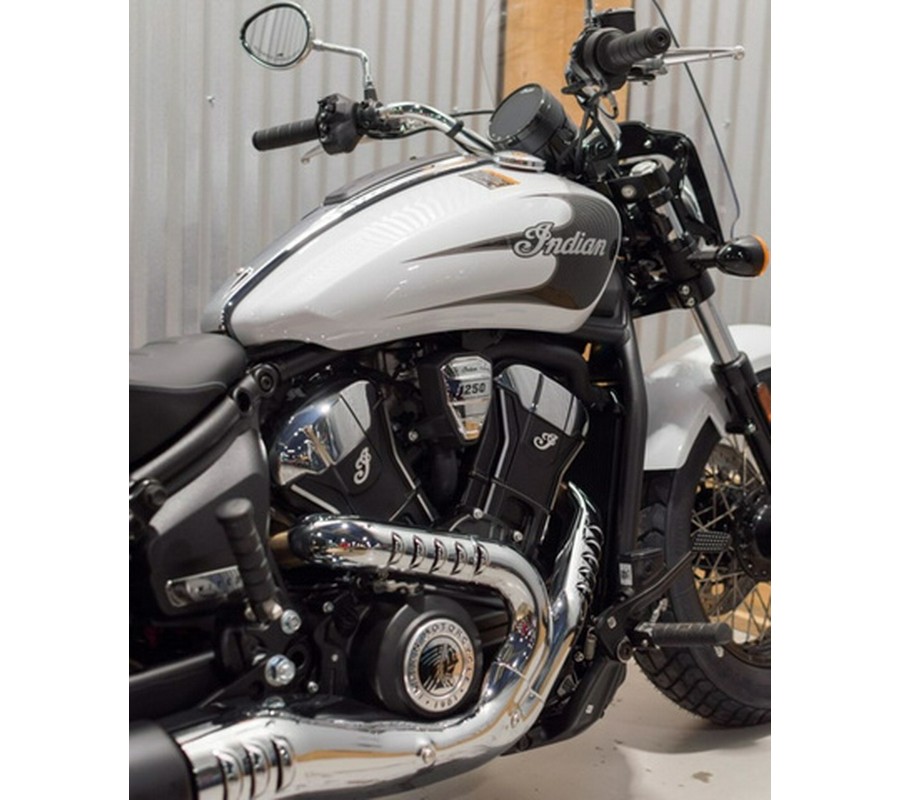 2026 Indian Super Scout Ghost White Metallic