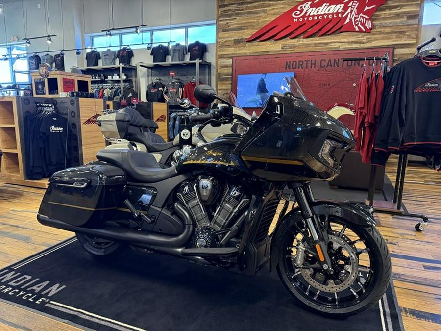 2026 Indian Motorcycle® Challenger® Dark Horse® 112 w/PowerBand Audio Black Crystal w/Black Metalli