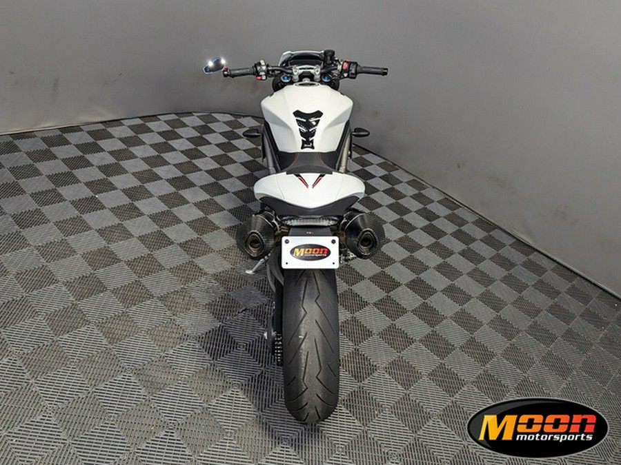 2019 Triumph Speed Triple RS Crystal White Metallic