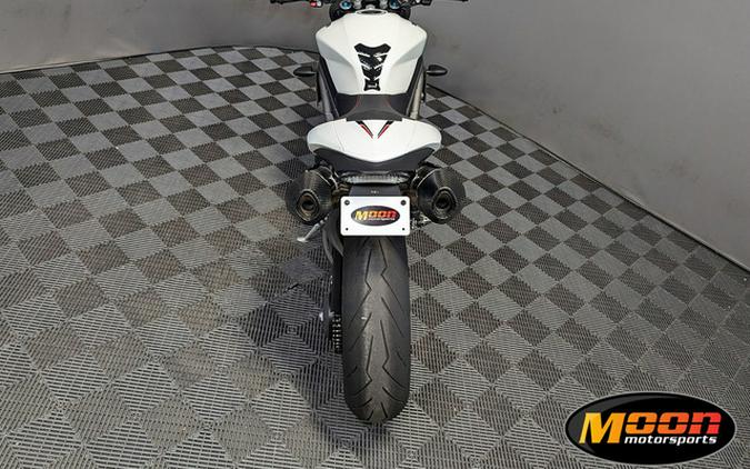 2019 Triumph Speed Triple RS Crystal White Metallic