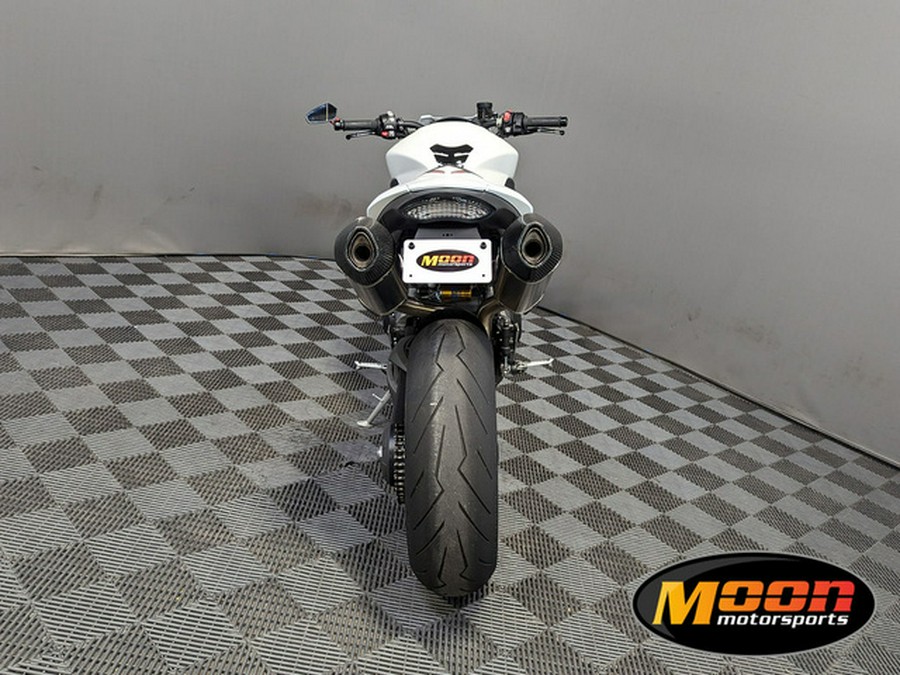 2019 Triumph Speed Triple RS Crystal White Metallic