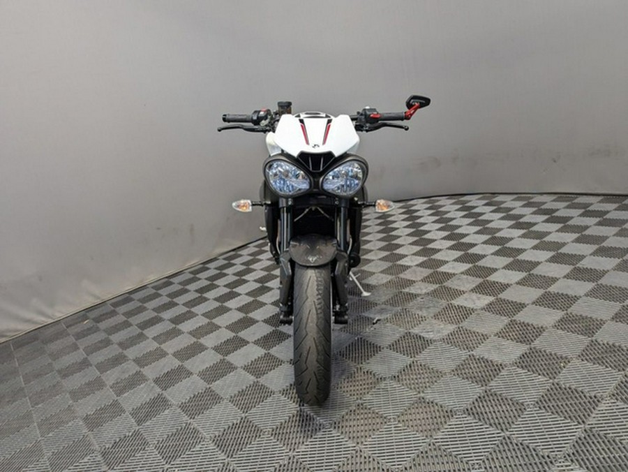 2019 Triumph Speed Triple RS Crystal White Metallic