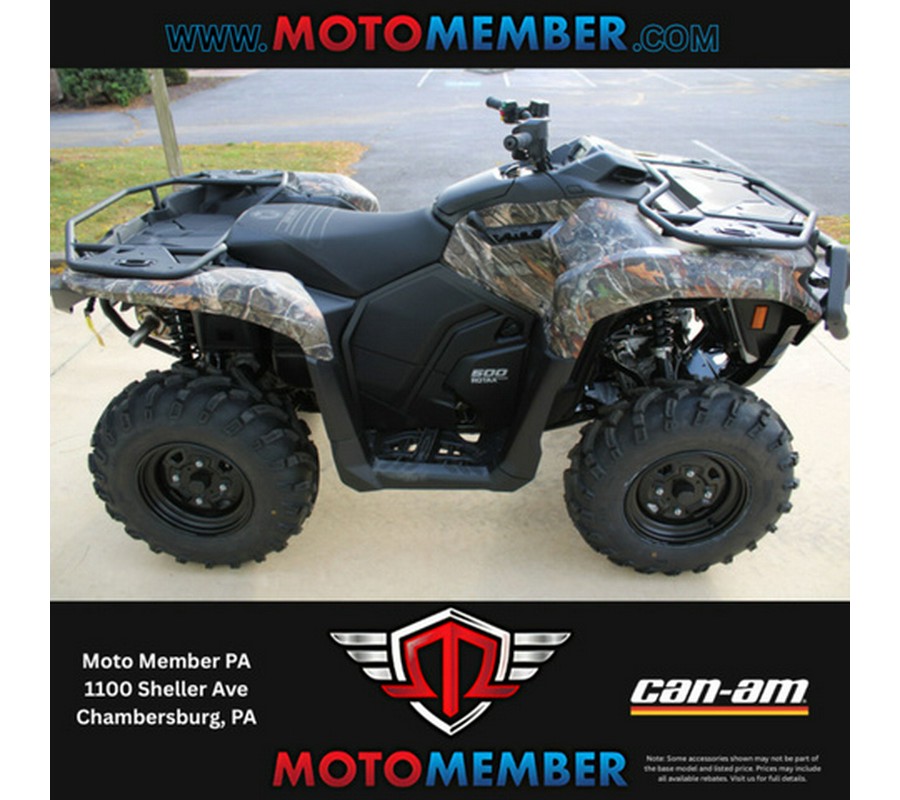 2026 Can-Am Outlander DPS 500 Dark Wildland Camo