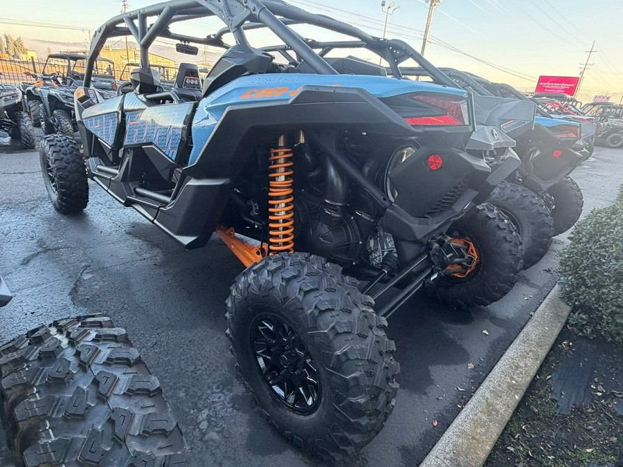 2026 Can-Am® Maverick X3 Max RS Turbo RR Scandi Blue & Orange Crush