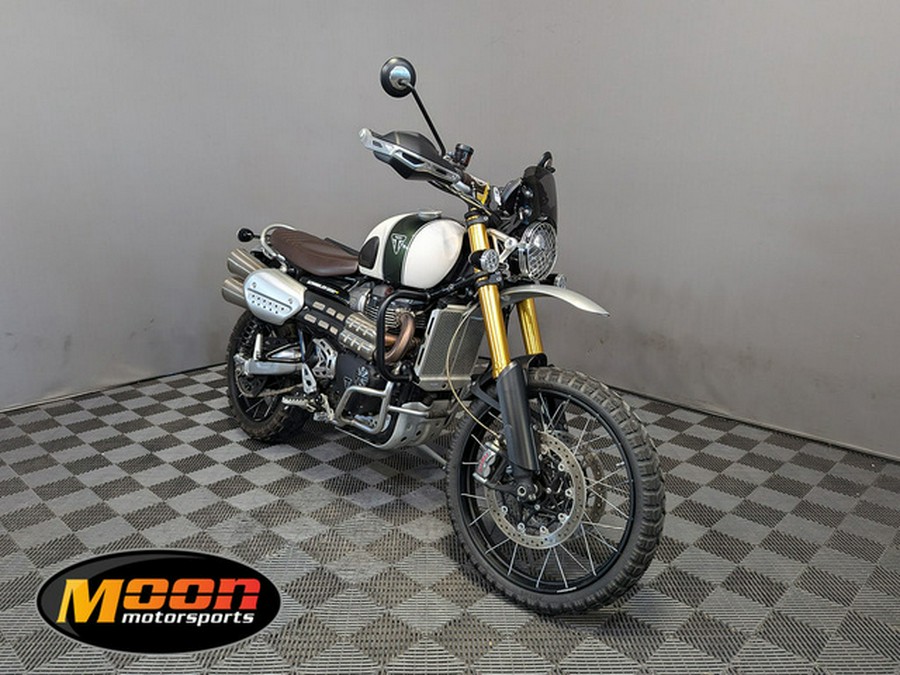 2019 Triumph Scrambler 1200 XE Fusion White