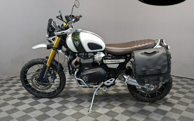 2019 Triumph Scrambler 1200 XE Fusion White