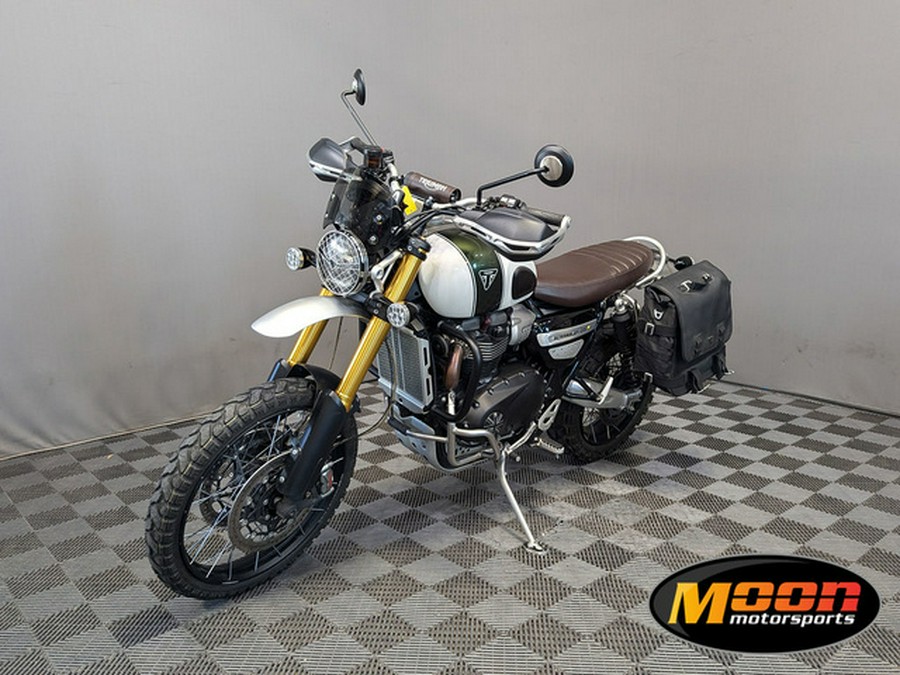 2019 Triumph Scrambler 1200 XE Fusion White