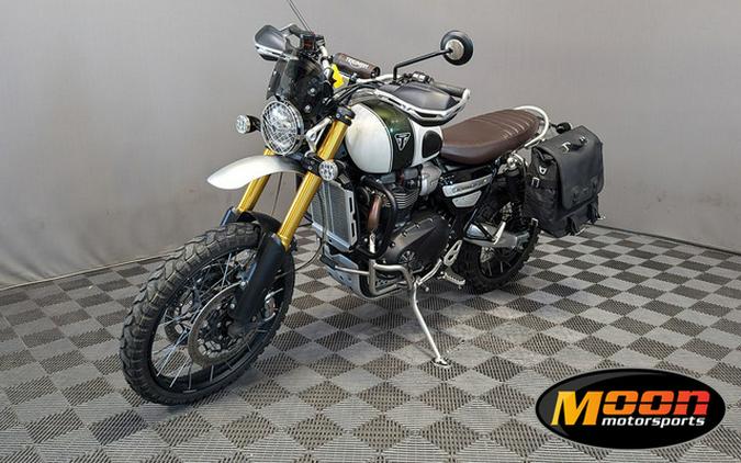 2019 Triumph Scrambler 1200 XE Fusion White