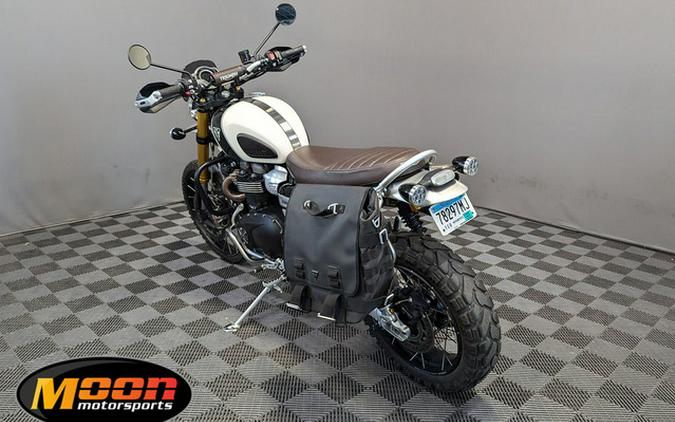 2019 Triumph Scrambler 1200 XE Fusion White