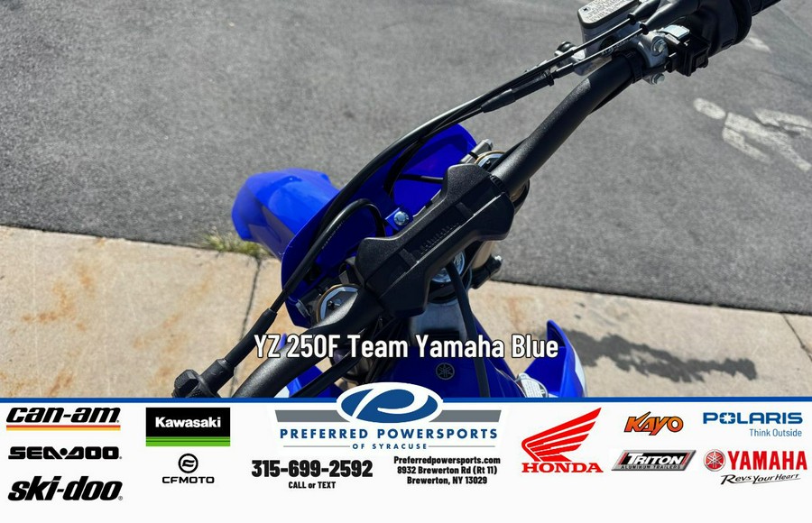 2026 Yamaha YZ 250F Team Yamaha Blue