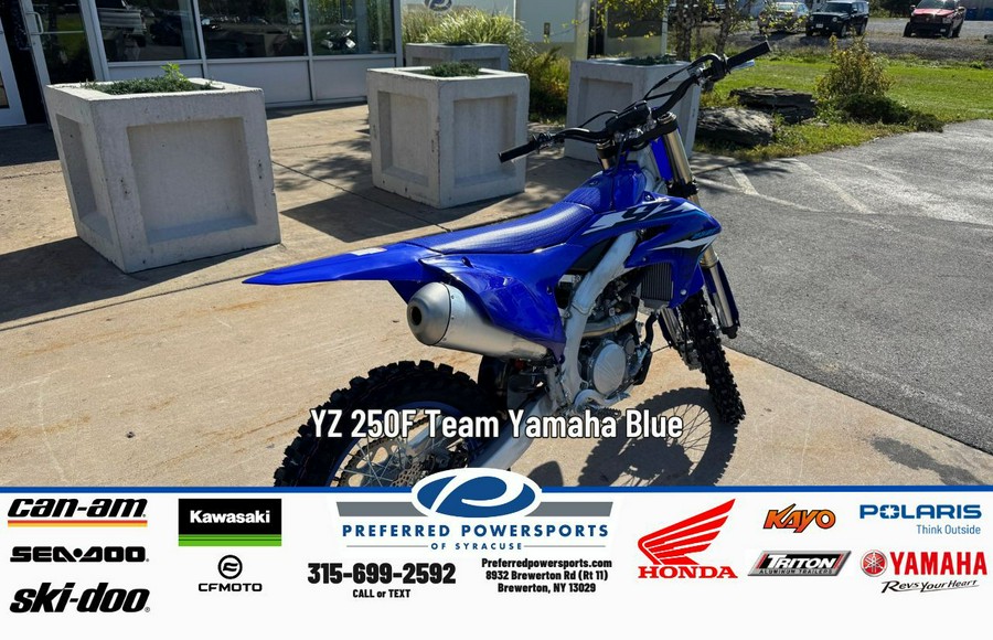2026 Yamaha YZ 250F Team Yamaha Blue