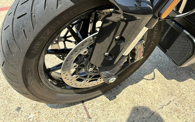 2025 Triumph Rocket 3 Storm R Satin Pacific Blue and Matte Sapphire Black