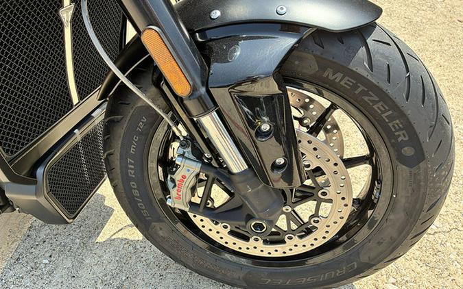 2025 Triumph Rocket 3 Storm R Satin Pacific Blue and Matte Sapphire Black