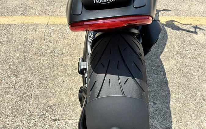 2025 Triumph Rocket 3 Storm R Satin Pacific Blue and Matte Sapphire Black